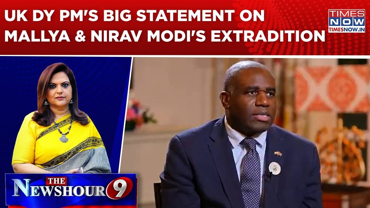 UK Dy PM David Lammy Hails India For AI Summit, Opens Up On Nirav Modi & Mallya's Extradition & More