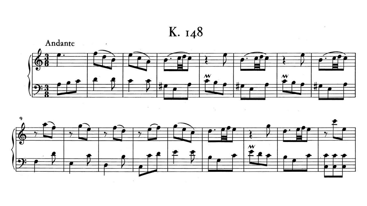 Scarlatti: Keyboard Sonata in A minor, K.148