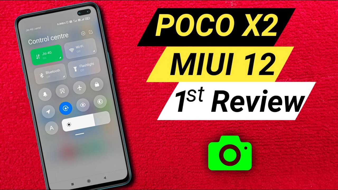 POCO X2 MIUI 12 First Review ! MIUI 12.0.1 OTA Update ! Privacy ! Bug ? New Feature's🔥