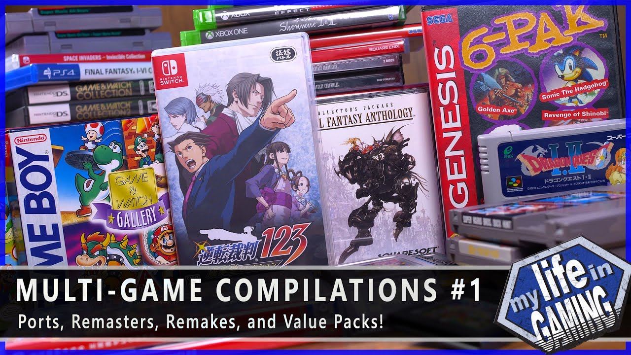Multi-Game Compilations #1 - Ports, Remasters, Remakes, and Value Packs! / MY LIFE IN GAMING