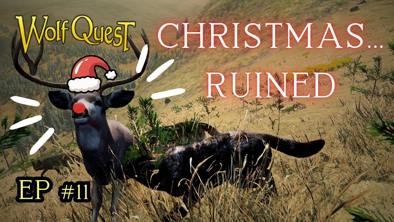 Young Hunters EAT RUDOLPH?!: Crimson Sky Ep. 11 - WolfQuest Anniversary Edition