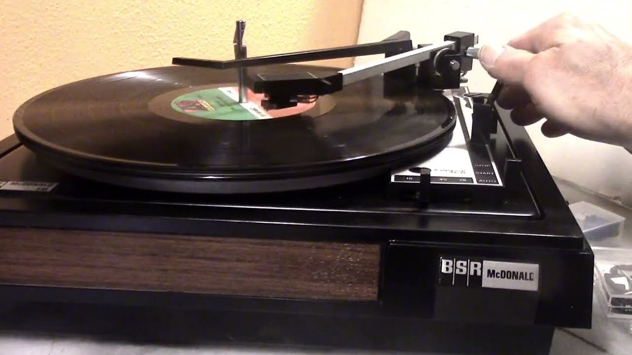 Fully Serviced BSR 510(C142)4 speed Automatic stacking Record Changer
