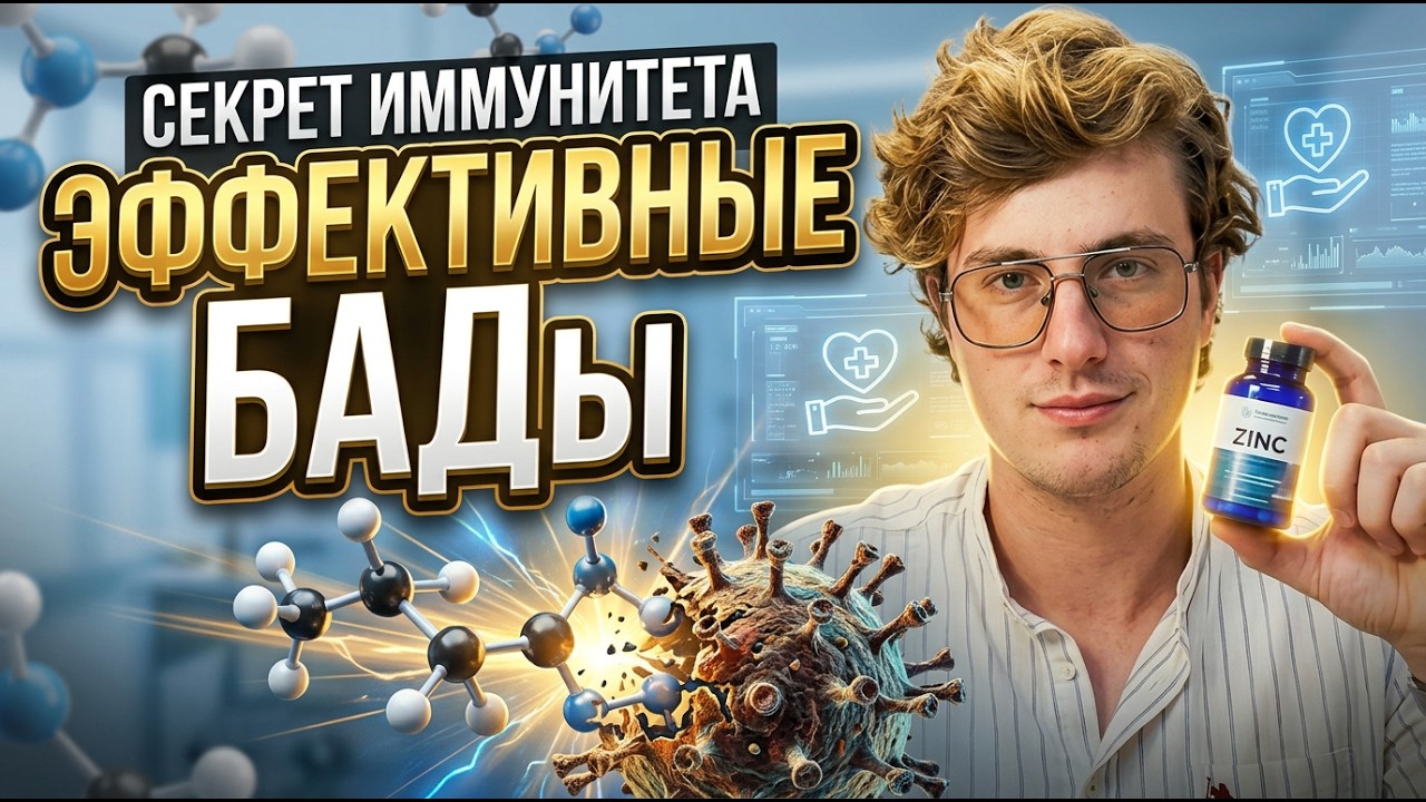 Что принимать при первых симптомах простуды и ОРВИ? Научно обоснованные добавки для иммунитета БАДы