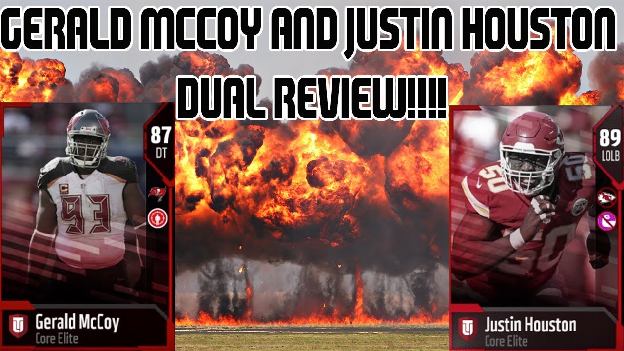 Justin Houston and Gerald McCoy Dual Review! MUT 18
