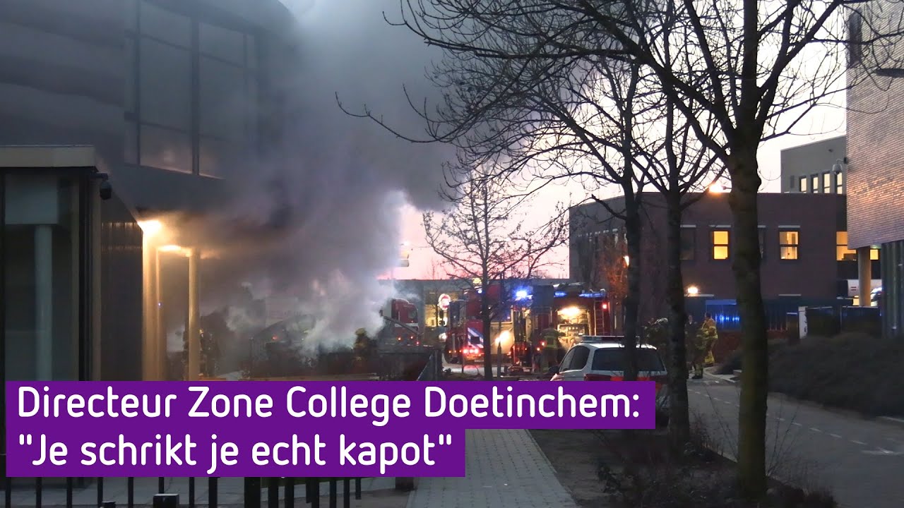 Directeur Zone College 'schrok zich kapot'