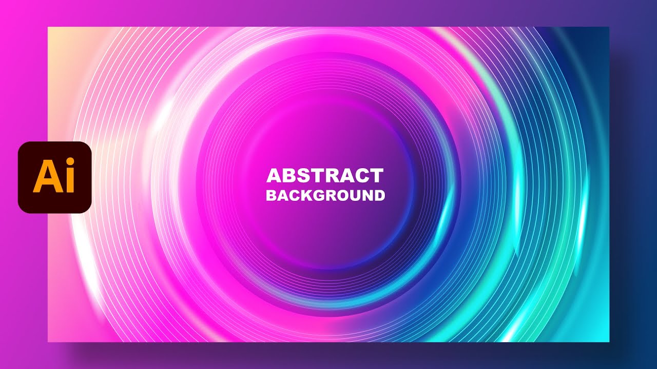 How to Make Abstract Background In Adobe Illustrator