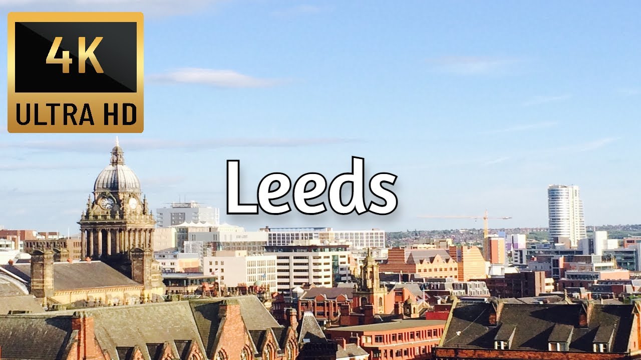 🇬🇧 LEEDS, UNITED KINGDOM [4K] Drone Tour - Best Drone Compilation - Trips On Couch