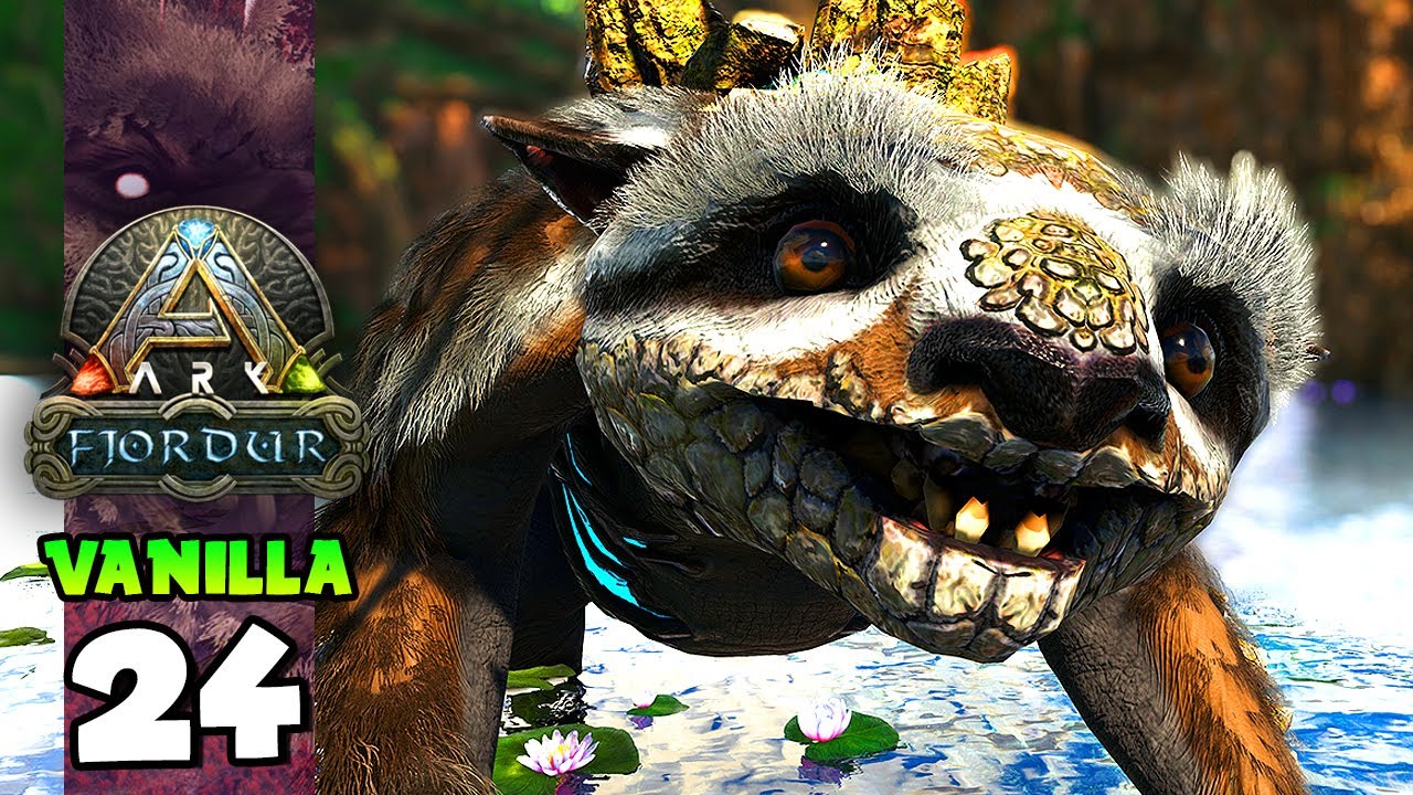 GACHA ESSA CRIATURA É INCRÍVEL!!! ARK: FJORDUR (VANILLA) 24