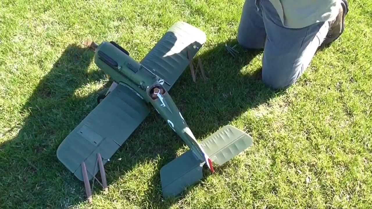 RC Parkzone SE5A Crash