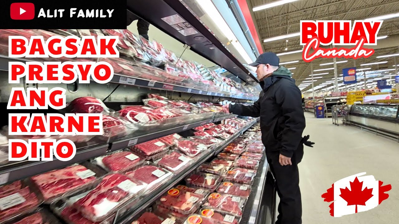 BAGSAK PRESYO ANG KARNE DITO #canadavlogs #buhaycanada