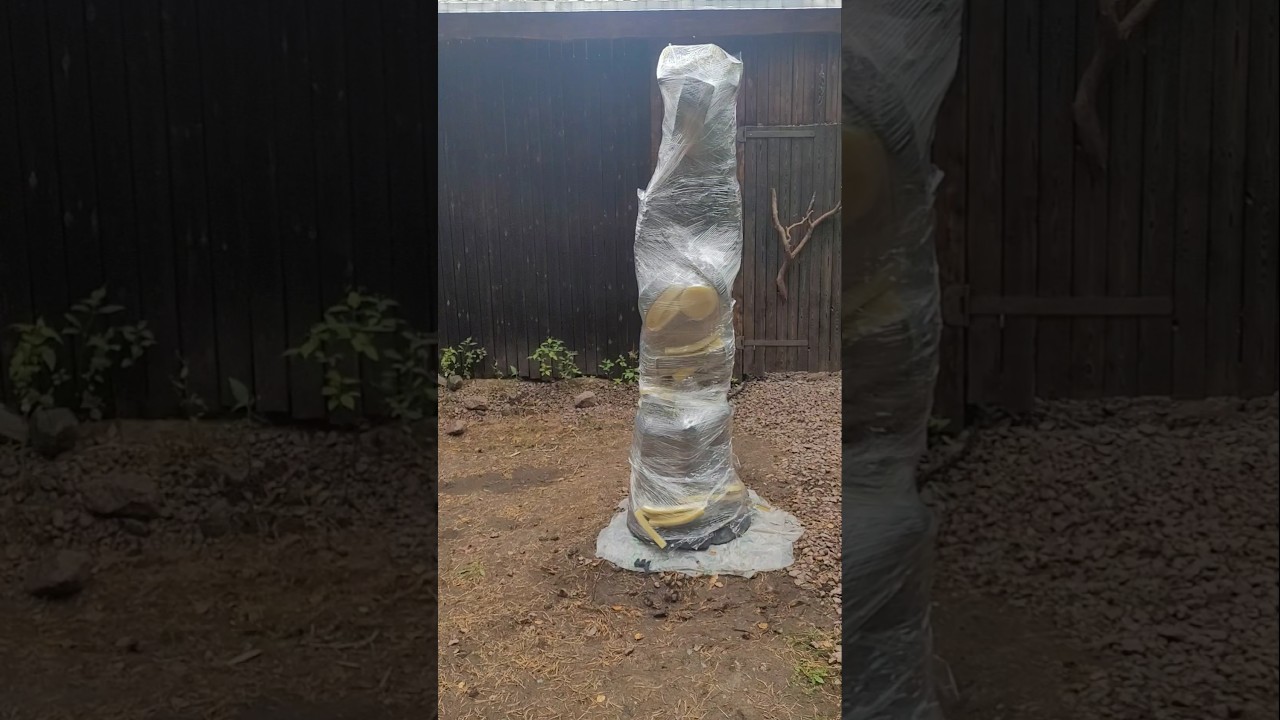 Резные фигуры из дерева. Доставка ТК в регионы#chainsawcarving #lenacarving #резьбабензопилой