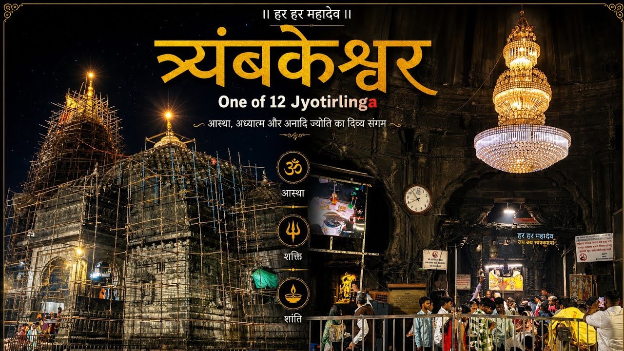 Trimbakeshwar Jyotirlinga 🔱 | One of 12 Jyotirlinga | Nashik Maharashtra  Surat To Trimbakeshwar 