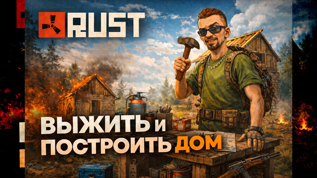 RUST : Выжить и построить дом
