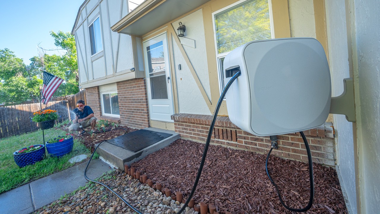 Aquor Retractable Hose Reel 80ft - Installation and Quick Review