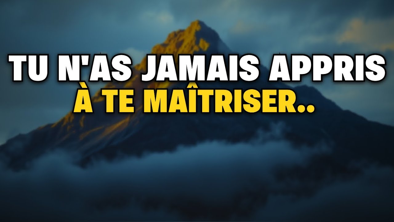 Tu souffres TROP ÉMOTIONNELLEMENT 6 leçons pour maîtriser ses émotions sagesse bouddhiste