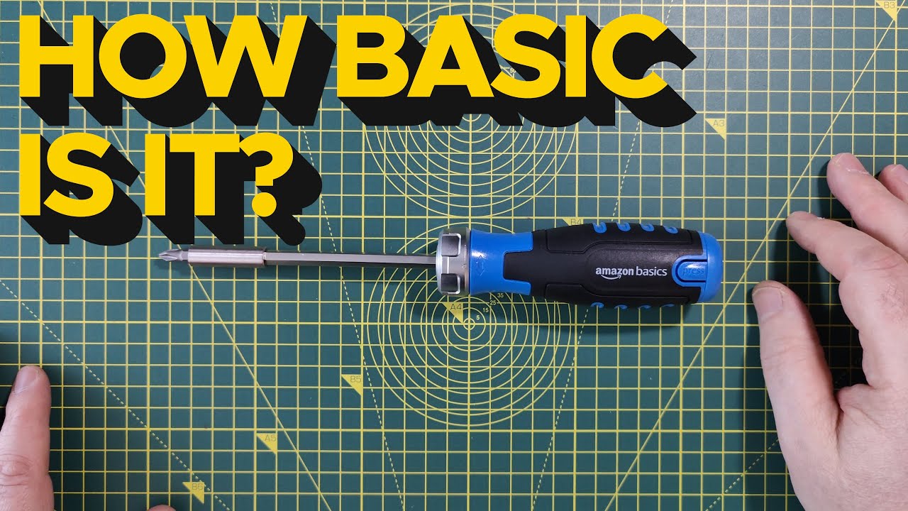 Насколько проста в использовании отвертка-трещотка Amazon Basics?