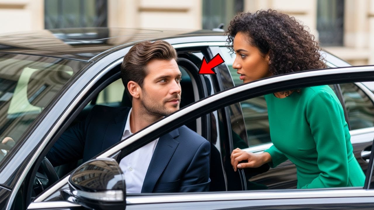 She mistook the millionaire for a taxi driver, he said nothing and drove her home.