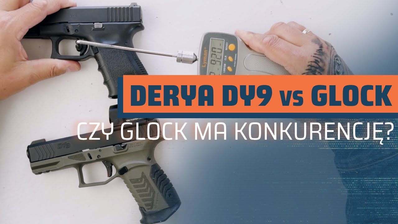 Derya DY9 OR vs Glock 19 - kt&oacute;ry wybrać? | Idzikowski por&oacute;wnuje #deryaDY9  #glock19gen3