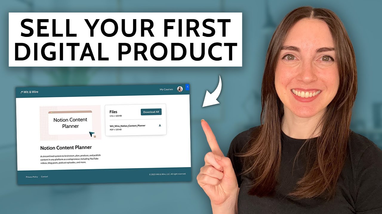 How to create & sell your first digital product with Kajabi (beginner-friendly tutorial)