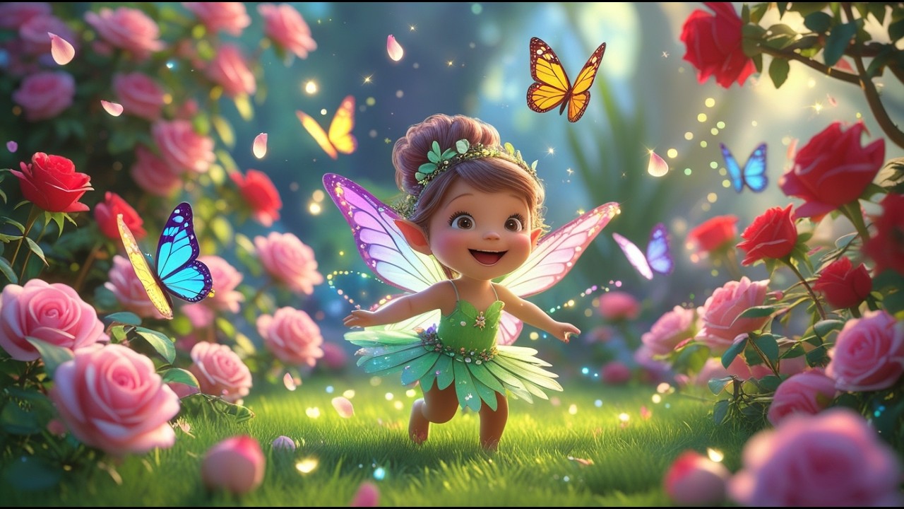 Fairy Garden Dreamland 🧚‍♀️🌸 | Magical Adventure for Kids | Learn Colors & Imagination
