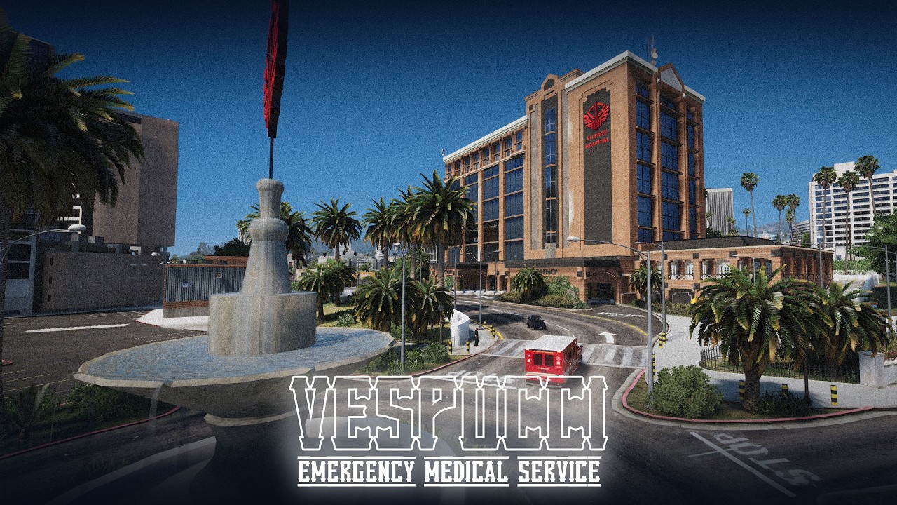 Vespucci EMS - Emergency Medical Service [FiveM MLO]