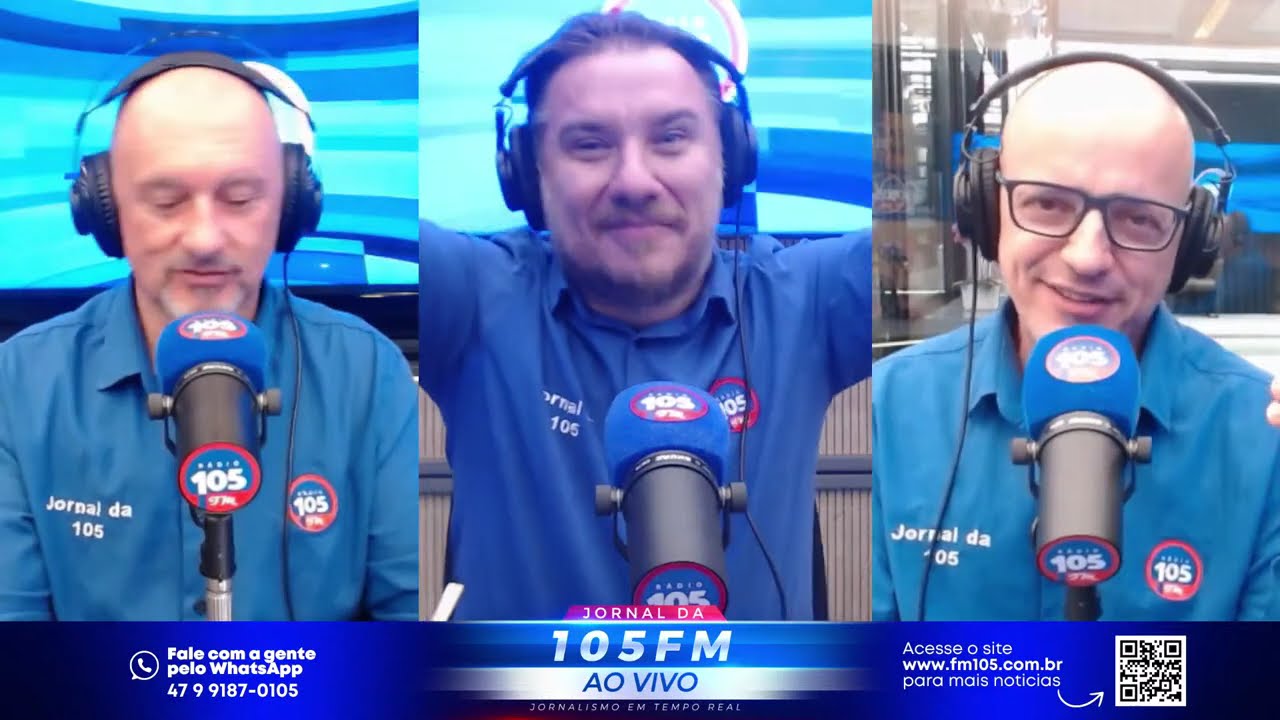 Jornal da 105! 24-02-2026! Rádio 105 FM!