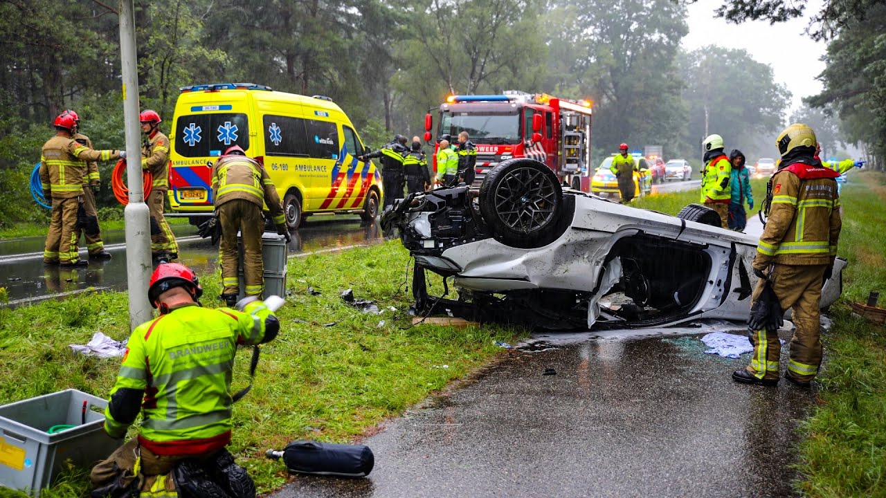 Horror crash bij &lsquo;t Harde een dode en een zwaargewonde