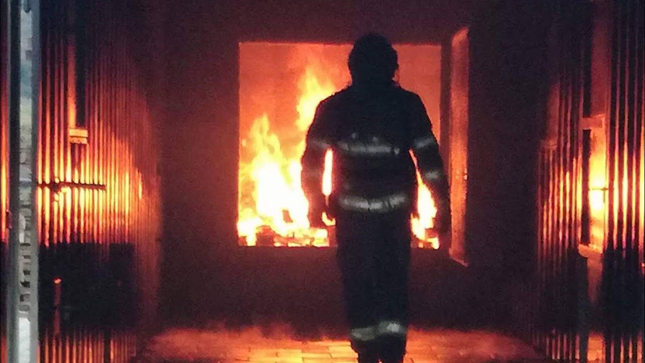 Hasiči Zákupy - Flashover kontejner Raspenava