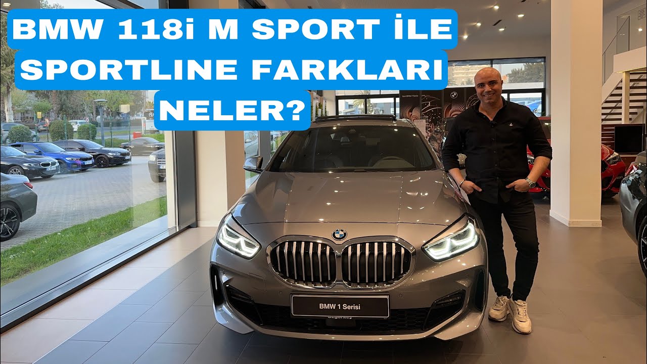 BMW 118i M SPORT İLE SPORTLINE ARASINDA NE FARK VAR? #bmw118i