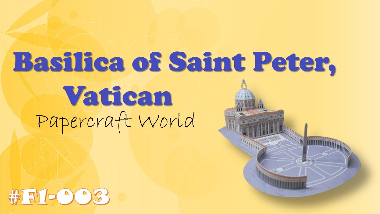 Canon Creative Park - Basilica of Saint Peter, Vatican (바티칸 성 베드로 성당)