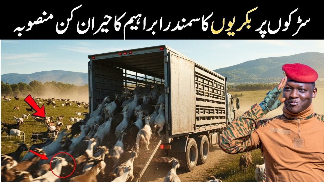 Why Ibrahim Traore Is Releasing Millions of Goats on the Roads of Burkina Faso | The Real Reason