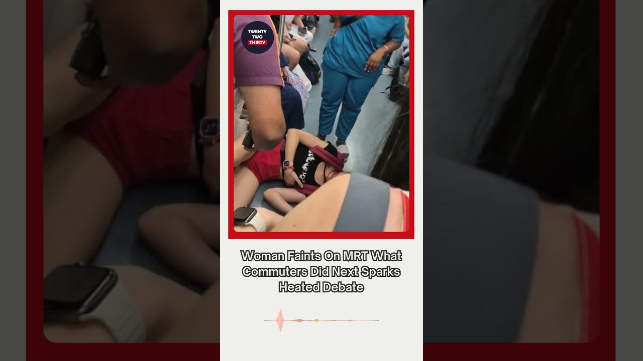 She Collapsed On MRT And What Happened Next Is Shocking #Singapore #MRT