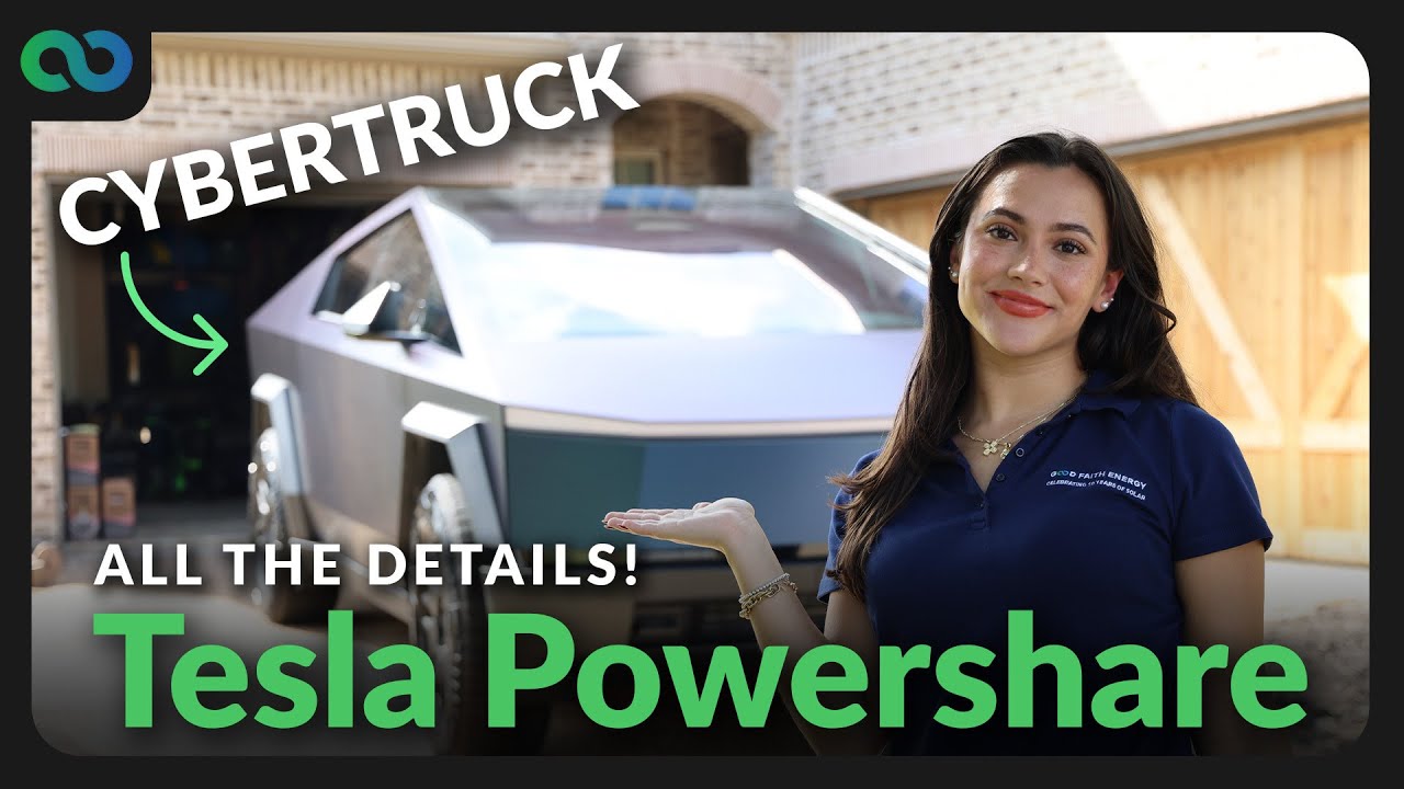 Электроснабжение вашего дома с помощью Cybertruck | Установка Tesla Powershare + подробности