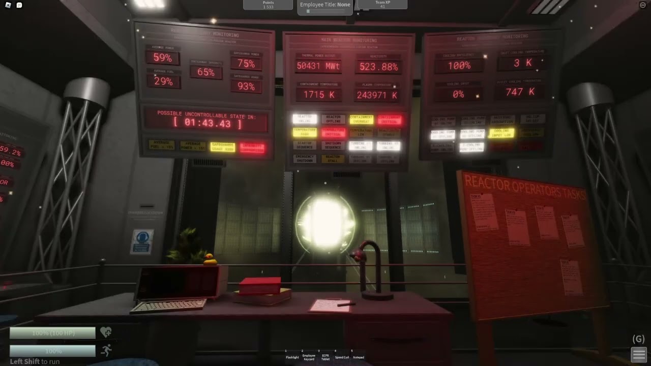 Roblox: CPUF Reactor Meltdown