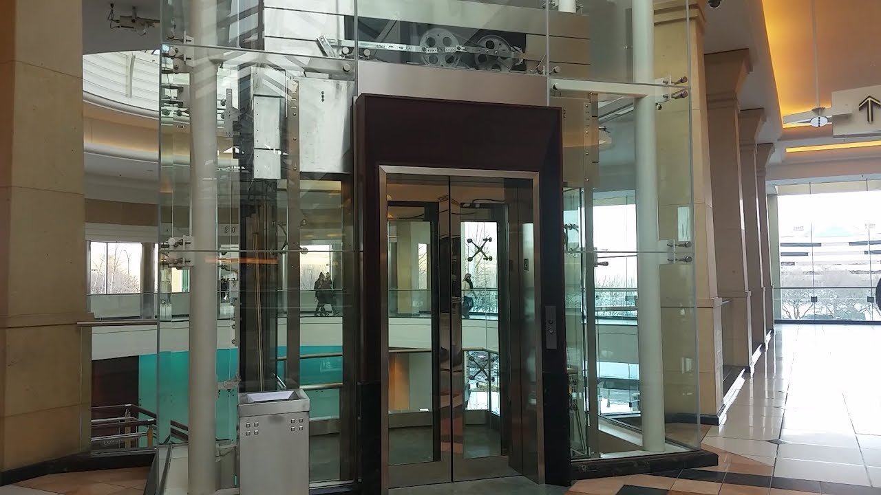 Full glass Hydraulic Elevator @ Somerset Collection South - Troy, MI