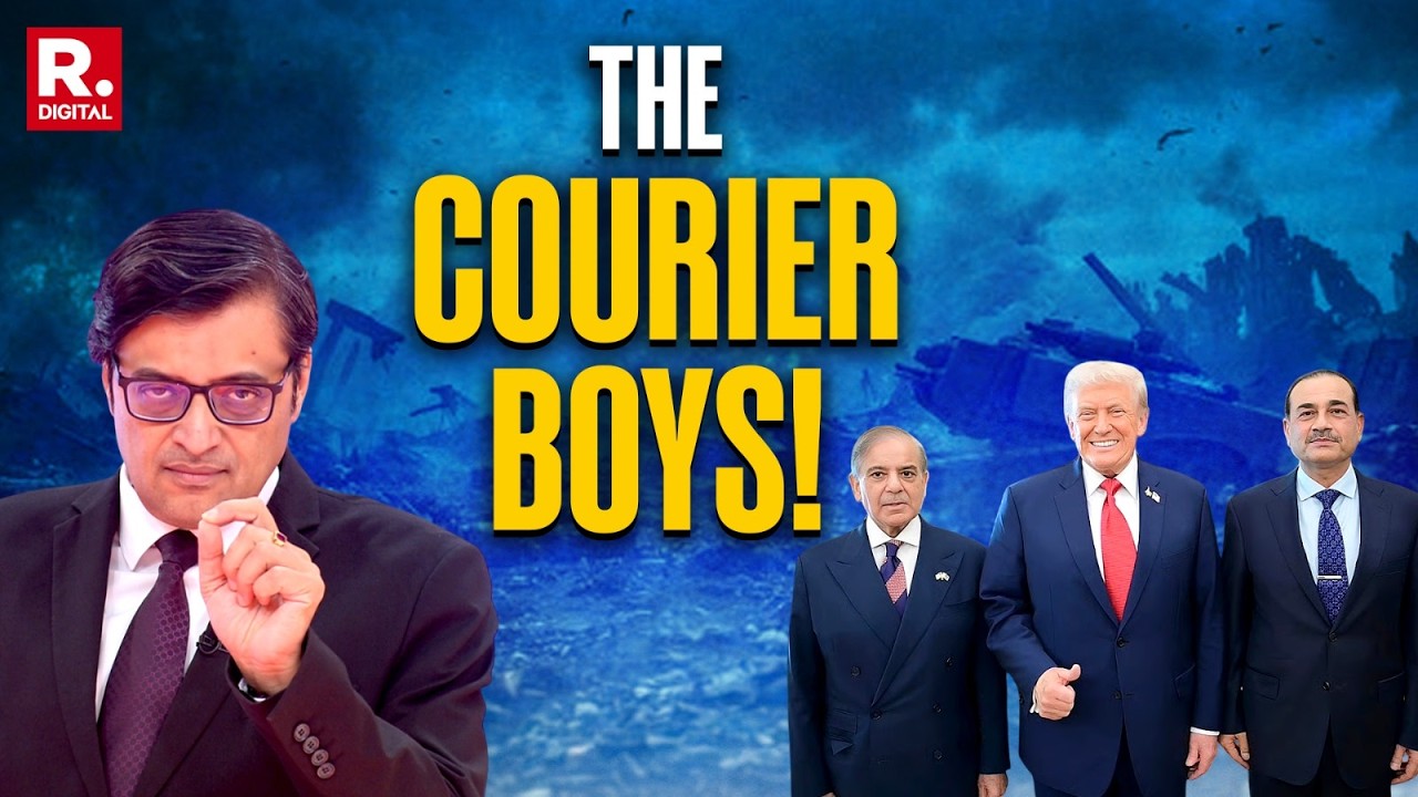 Courier Boys: Arnab&rsquo;s Brutal Take On Pak&rsquo;s Mediation Claims During Iran-Trump Ceasefire