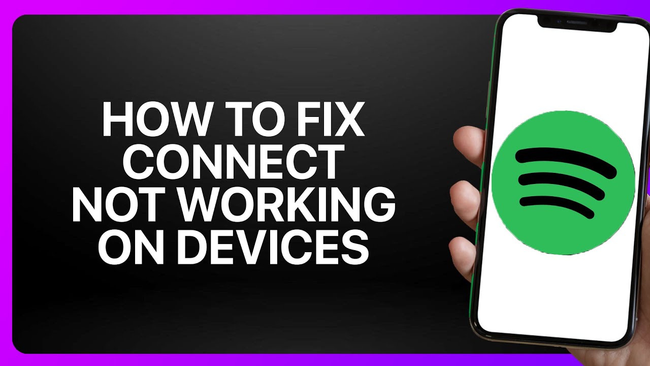 How To Fix Spotify Connect Not Working On Devices in Spotify 2025! Tutorial