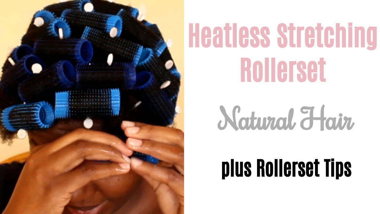 Heatless Stretching| Tips for a Perfect Rollerset| Natural Hair| Namibian YouTuber