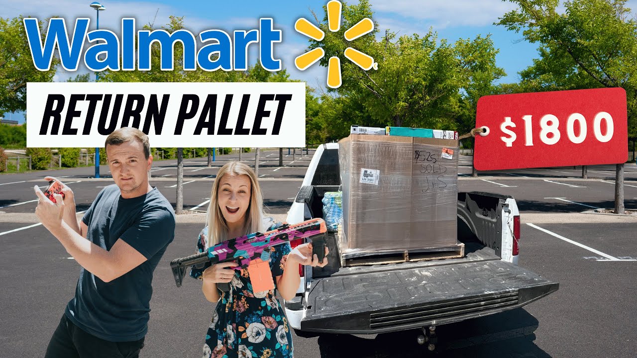 Мы потратили 525 долларов на поддон с возвратами из Walmart — распаковываем ТАИНСТВЕННЫЕ товары н...