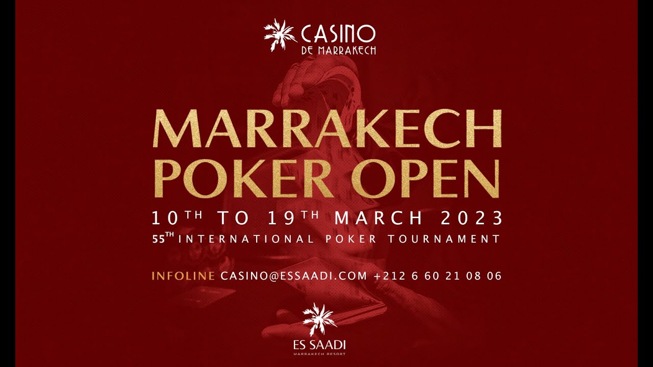 📺 Marrakech Poker Open 2023 : FINAL DAY MPO MAIN EVENT - Casino de Marrakech