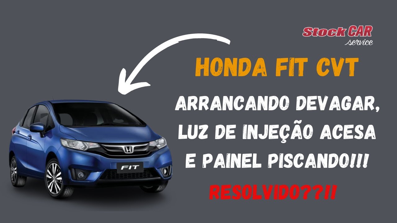 Honda Fit 2015, luz de injeção acesa e painel piscando. Problema no cambio? p0717 e p0796 resolvido!