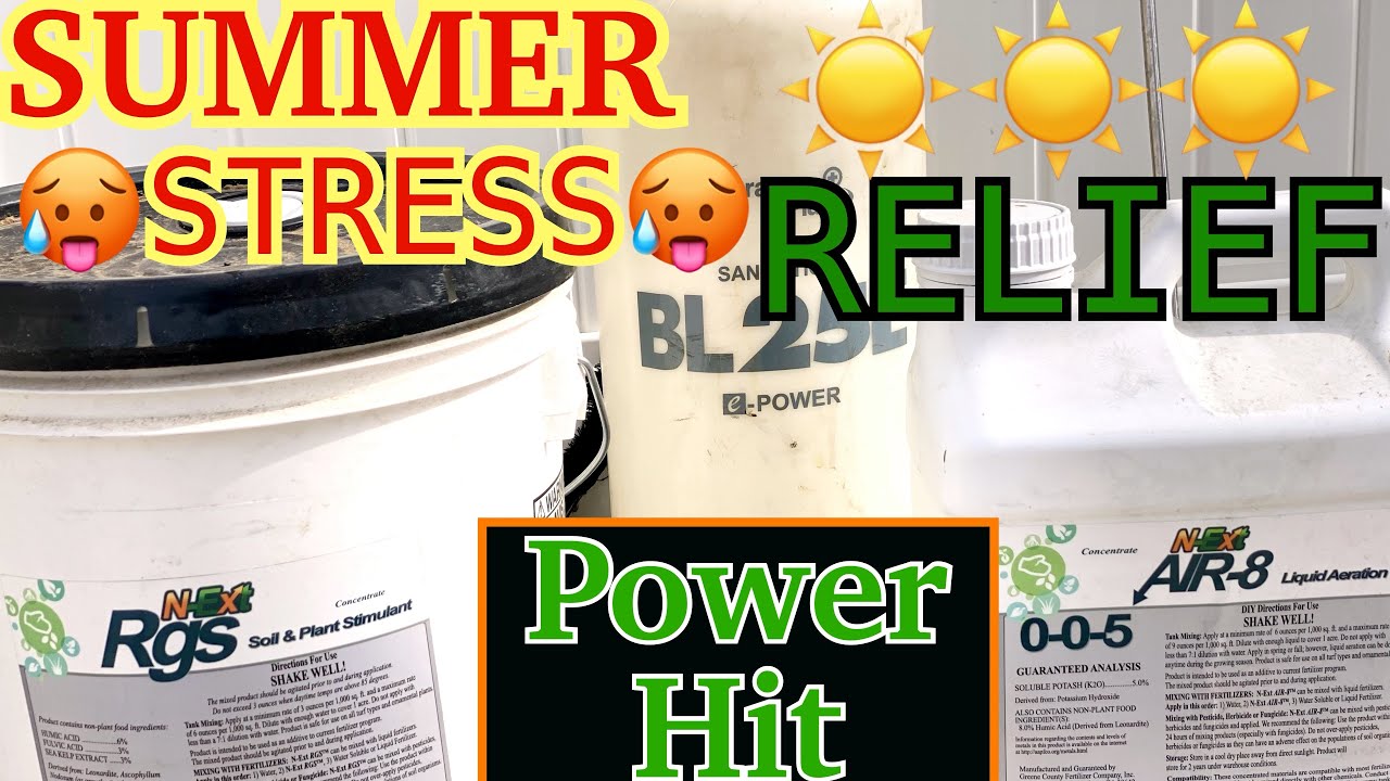 Lawn Stress Relief - Air8 | RGS POWER HIT