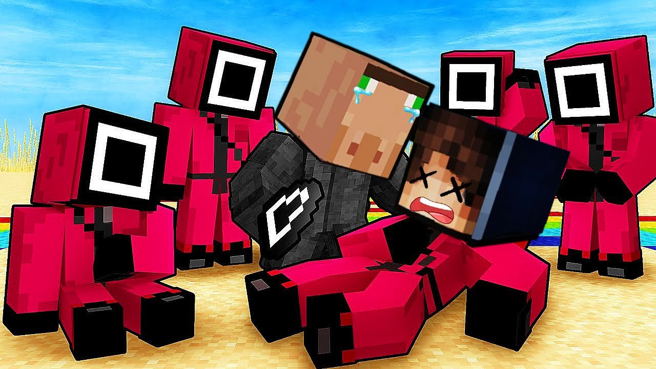 Squid Game Čuvar Je Upucao Ragea U Minecraftu!