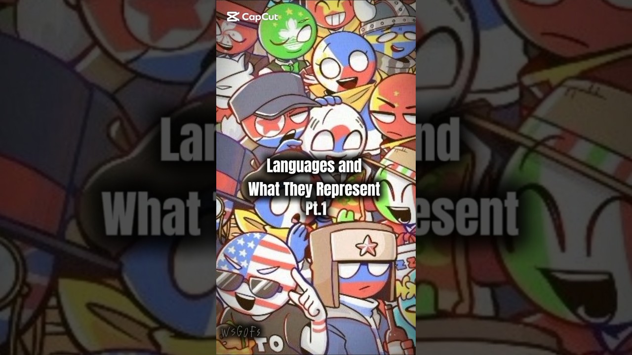 Languages an What They Represent Pt.1 #countryhumans #edit #france #latin #germany #turkey #fypシ