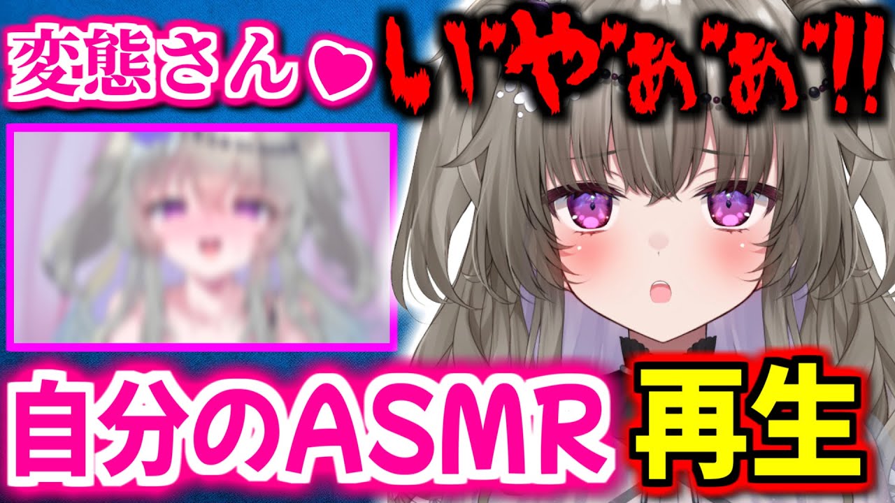 配信中に自分のASMRを流され恥ずかしさのあまり壊れるVtuber【切り抜き/冥鳴ひまり】