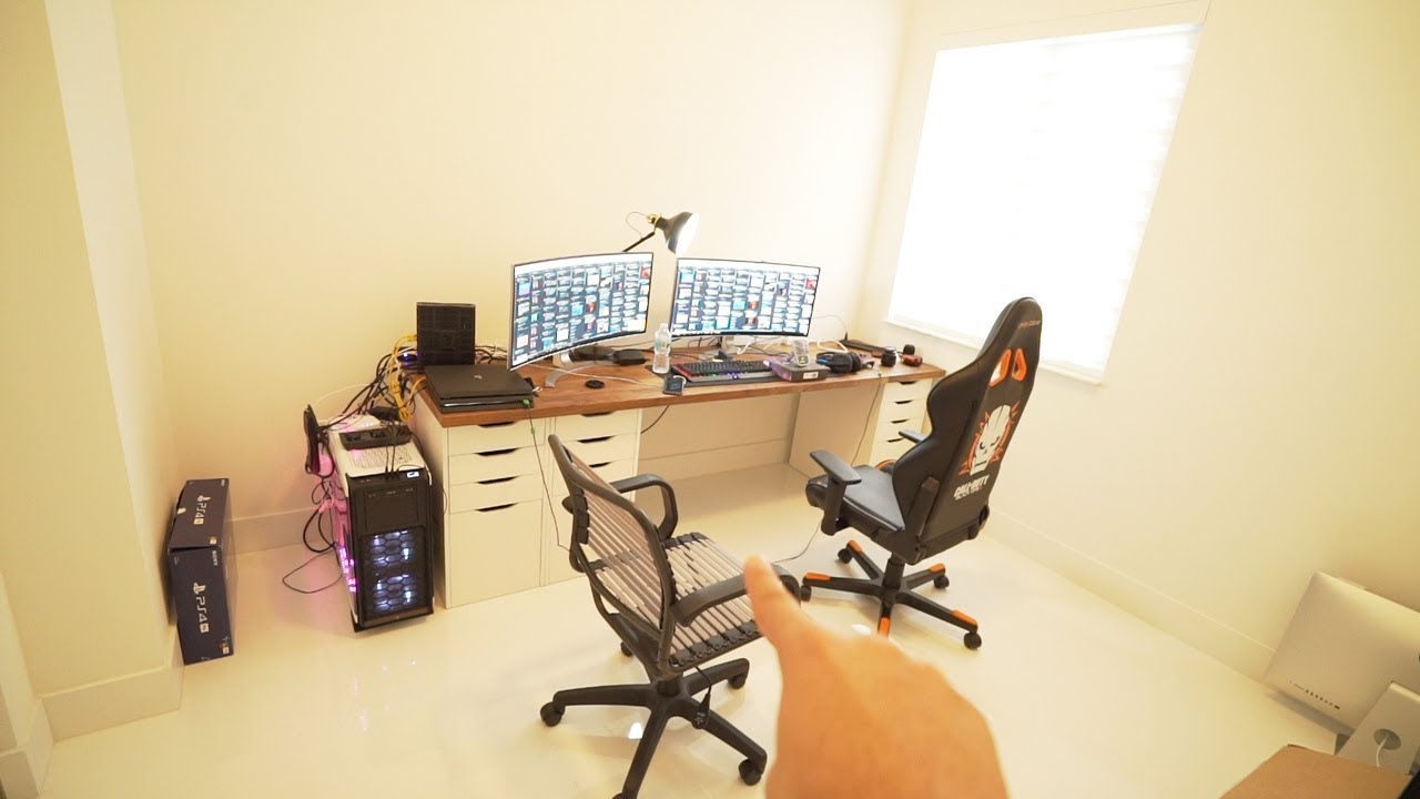 In My New Gaming Room..