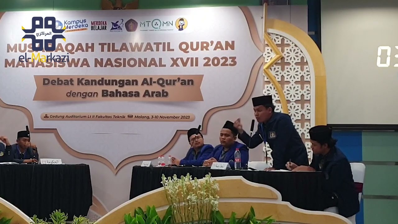 Juara Debat Bahasa Arab MTQMN - Ali Muthahari (UII) #mtqmn