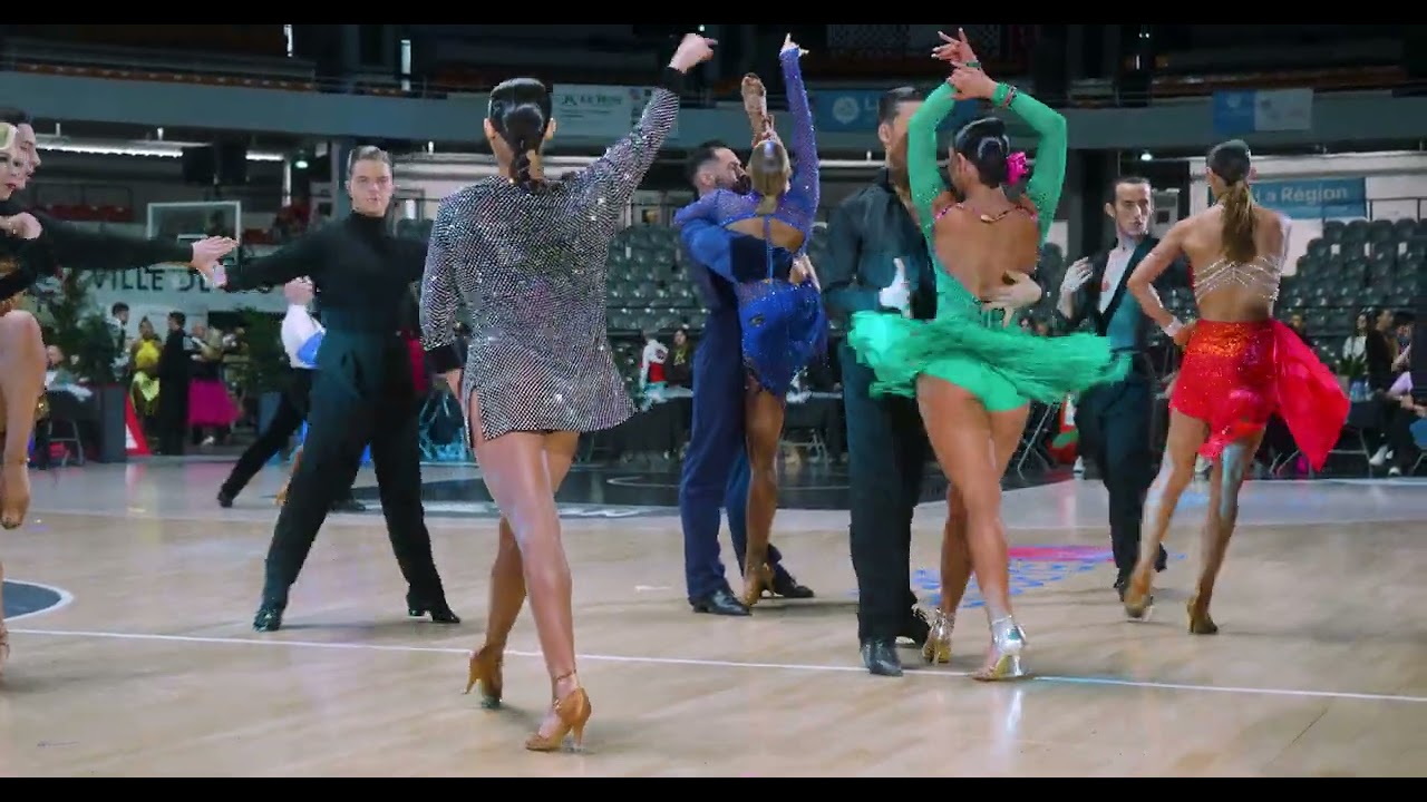 [FRA] Laska Kostandinos - Ambre Bouriez | RUMBA | WDSF Rising Stars Latin | Lyon French Open 2025