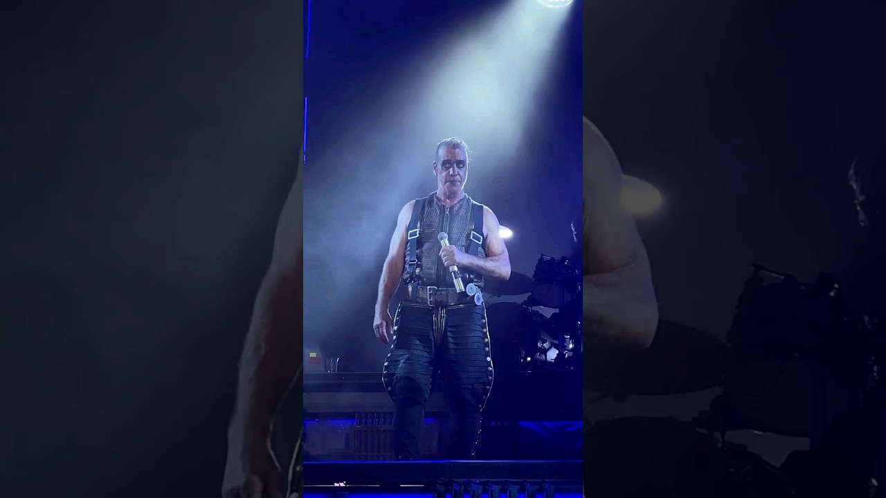 Till Lindemann Interrupts Performing and Gets Emotional...Ich Will (2023) #rammstein #tilllindemann