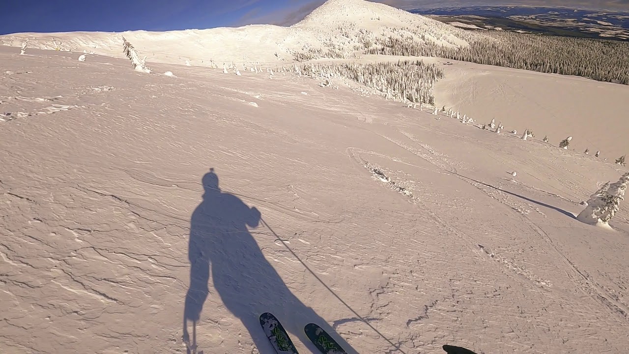 Big White Feb 13 2020 Blue Bird - Surprise, Alpine T-Bar, Camels Back, Grizzly & Playground